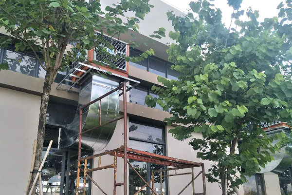 五金厂通风降温